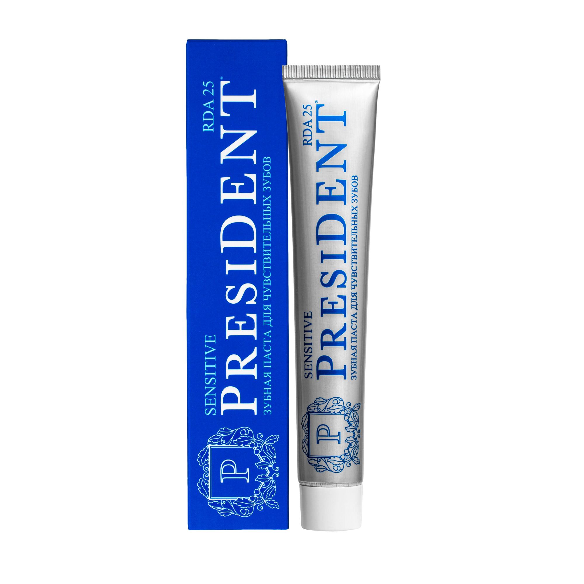 Изображение товара Зубная паста Sensitive President 75г для чувствительной эмали защита от кариеса