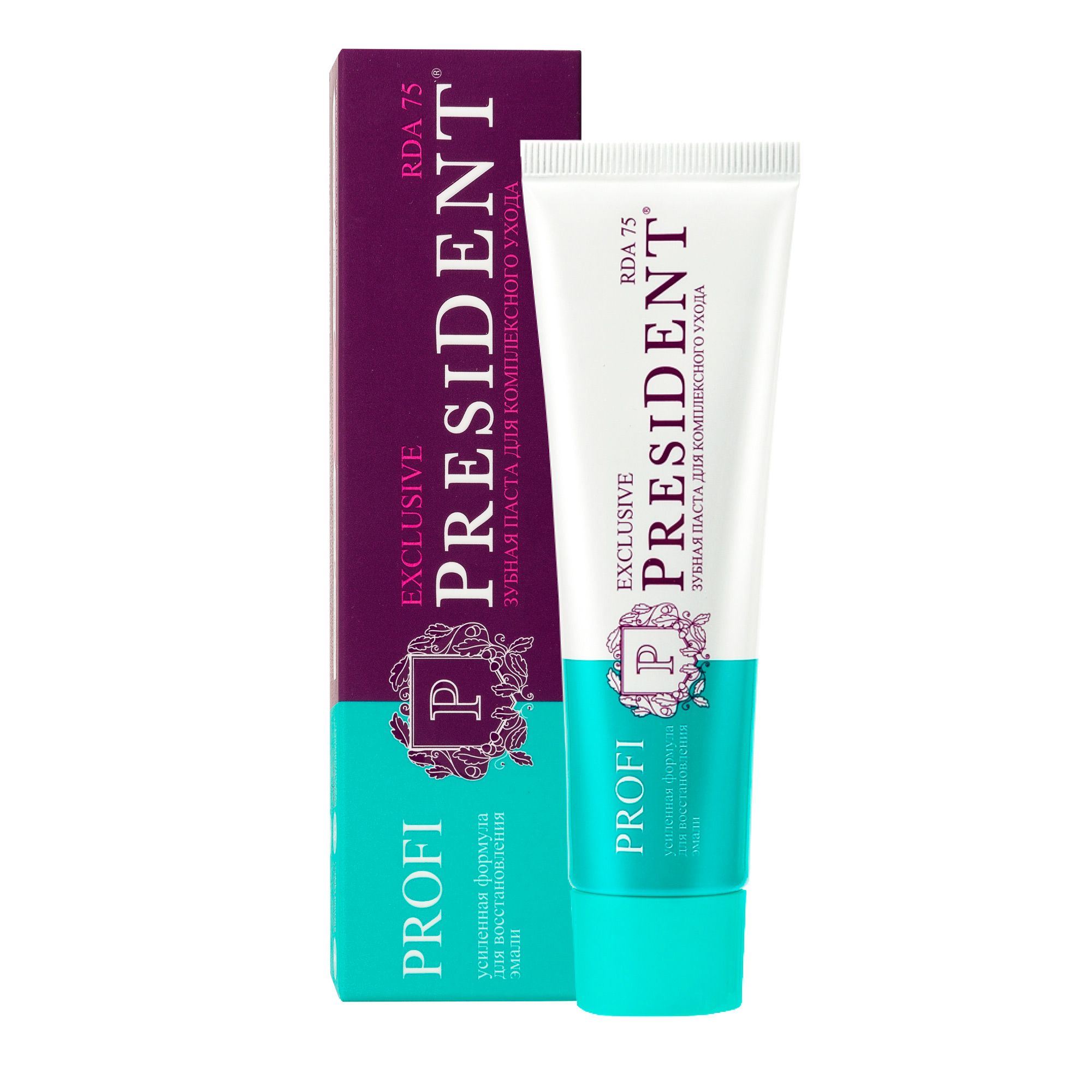 Изображение товара Паста зубная President Profi Exclusive 50мл для здоровья зубов