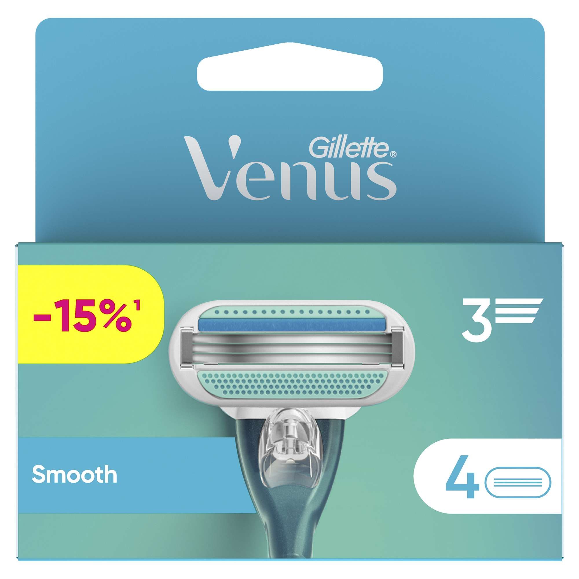 Изображение товара Сменные кассеты для бритвы Gillette Venus Classic - 4 шт.