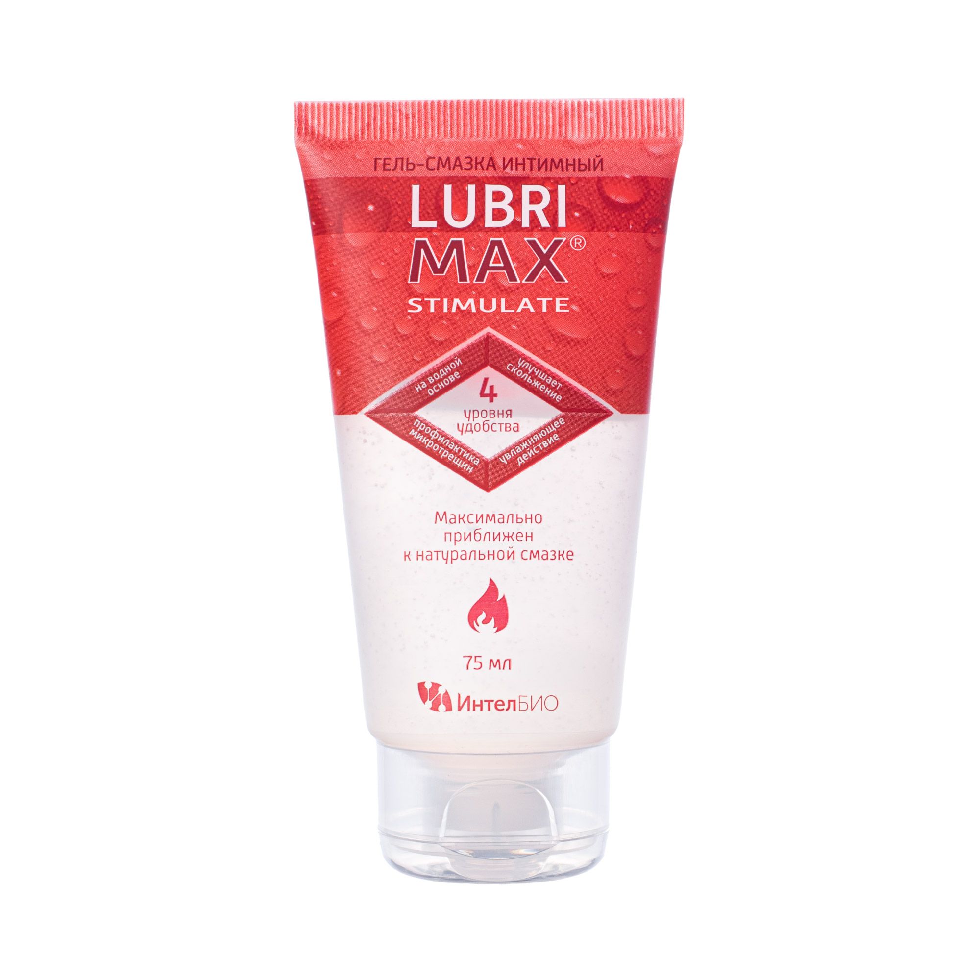 Изображение товара Гель-смазка интимный Stimulate Lubrimax/Лубримакс туба 75мл