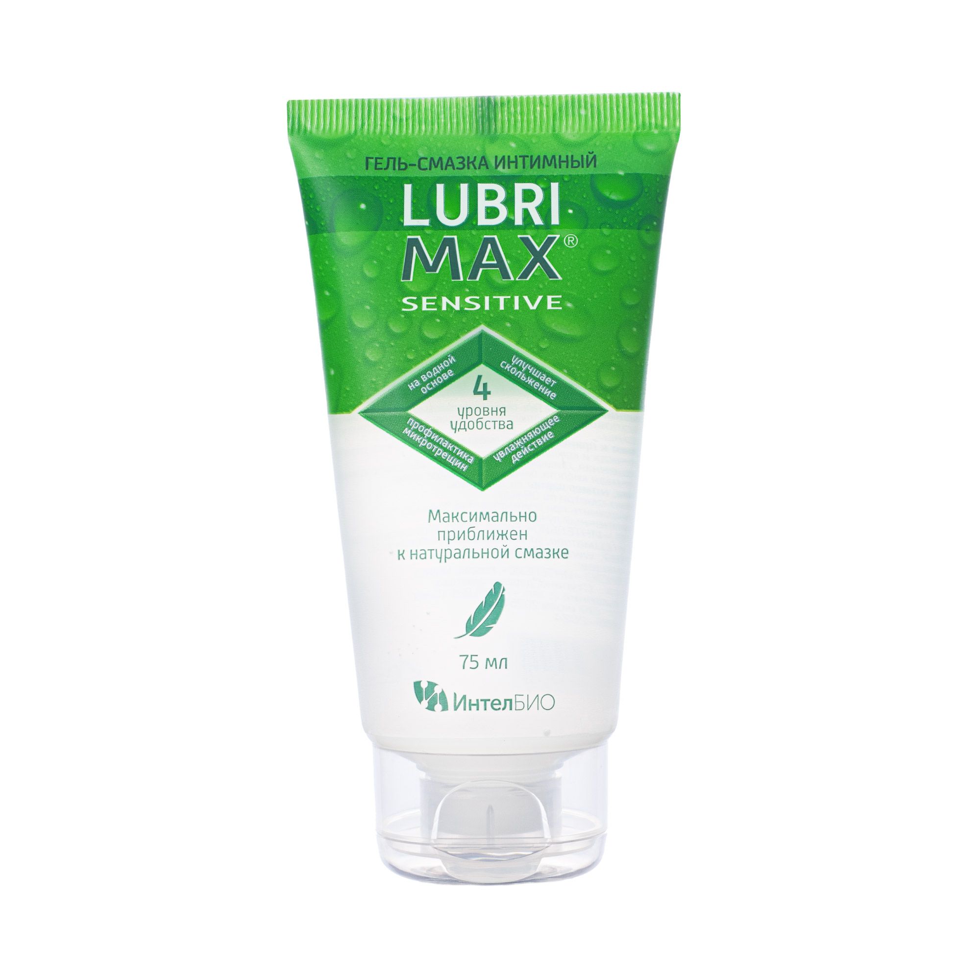 Изображение товара Гель-смазка интимный Sensitive Lubrimax/Лубримакс туба 75мл