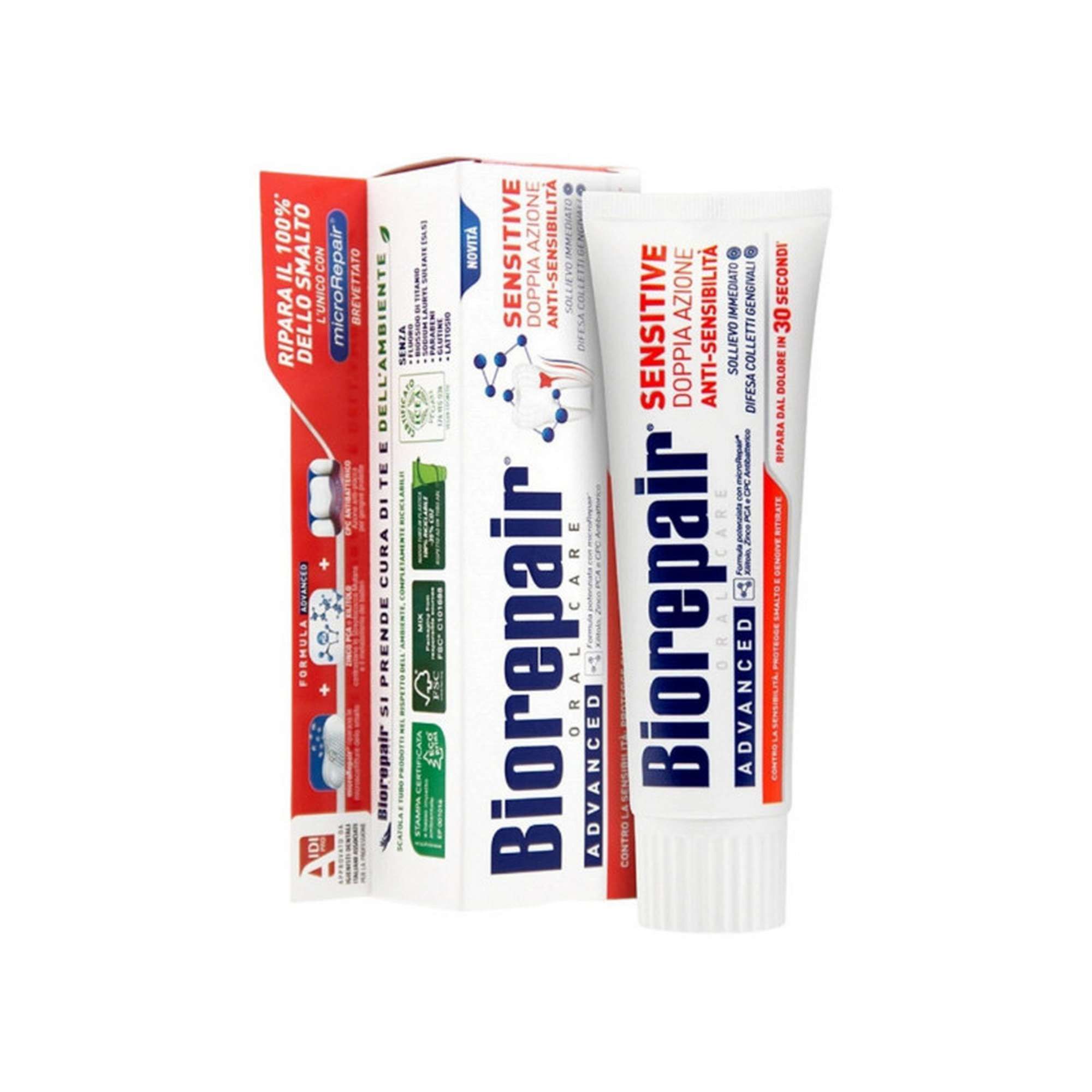 Изображение товара Зубная паста против гиперчувствительности Biorepair Sensitive 75 мл