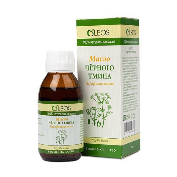 Изображение товара Масло черного тмина Oleos/Олеос 110мл
