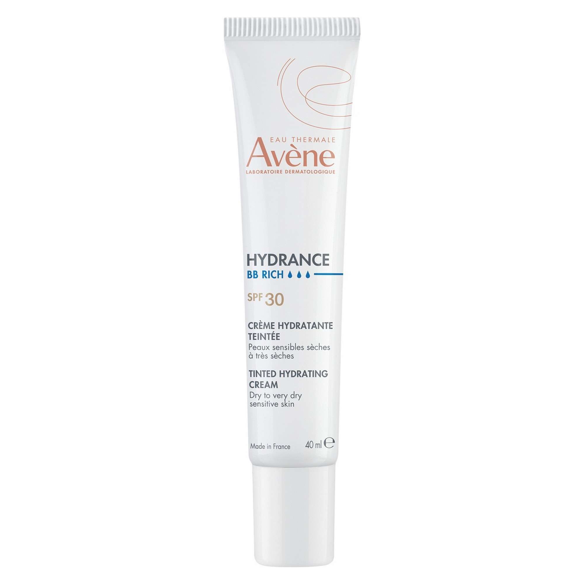 Изображение товара Avene Hydrance BB-Riche SPF30 крем с тонирующим эффектом для сухой чувствительной кожи 40мл
