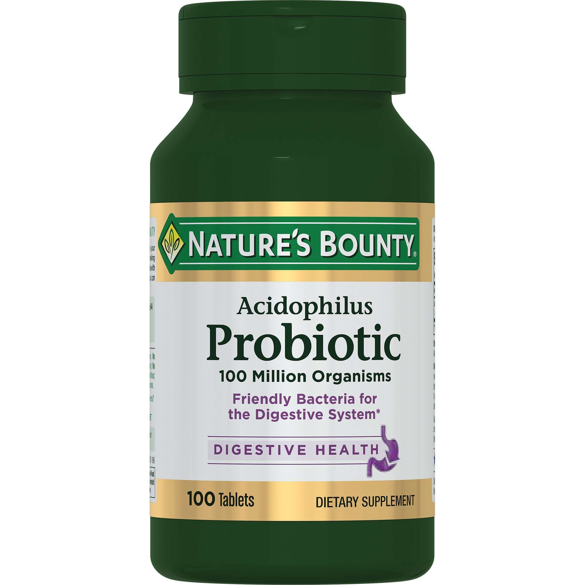 Изображение товара Ацидофилус пробиотик Nature's Bounty 200 мг 100 таблеток Изображение товара Ацидофилус пробиотик Nature's Bounty 200 мг 100 таблеток