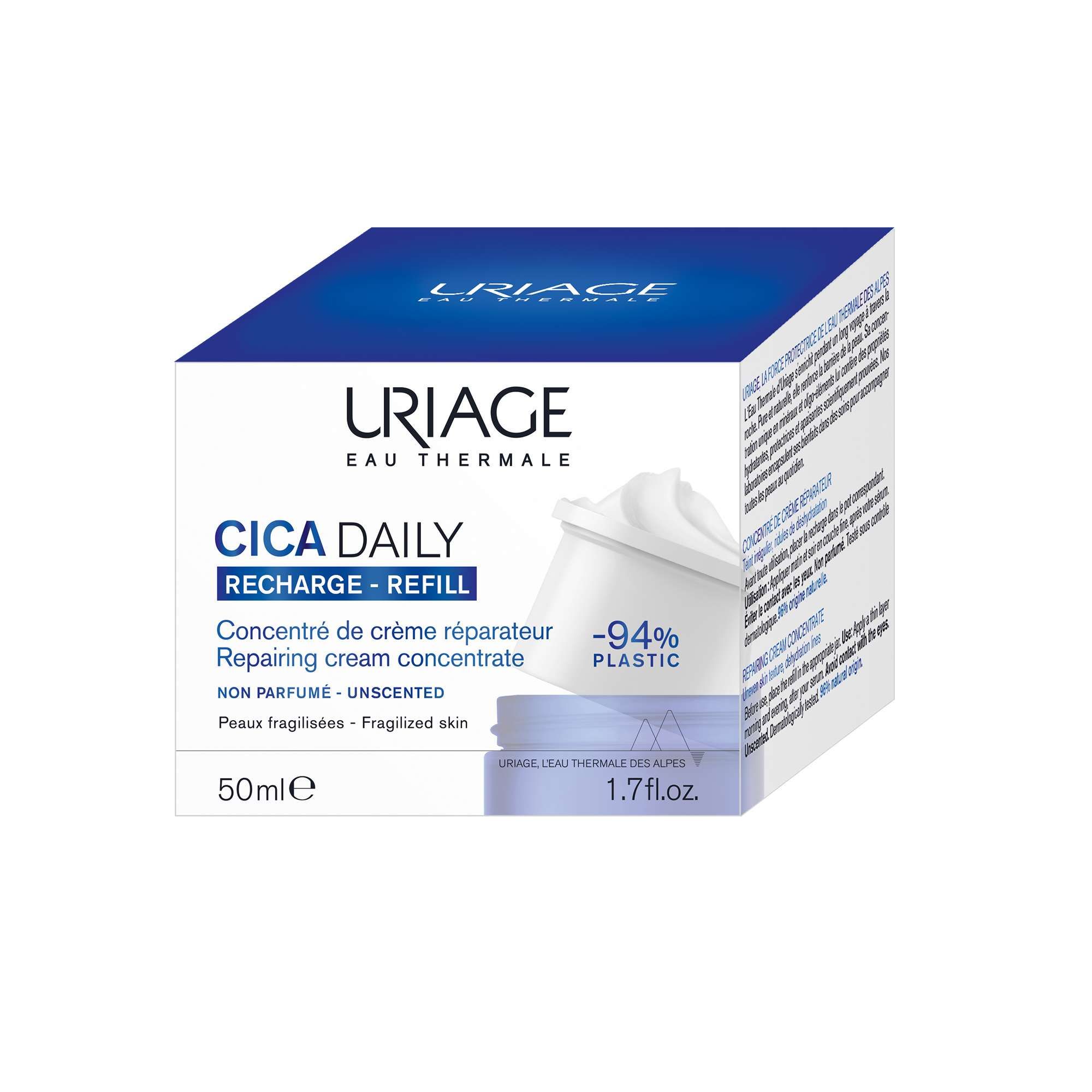 Изображение товара Крем-концентрат восстанавливающий Cica Daily Uriage 50мл