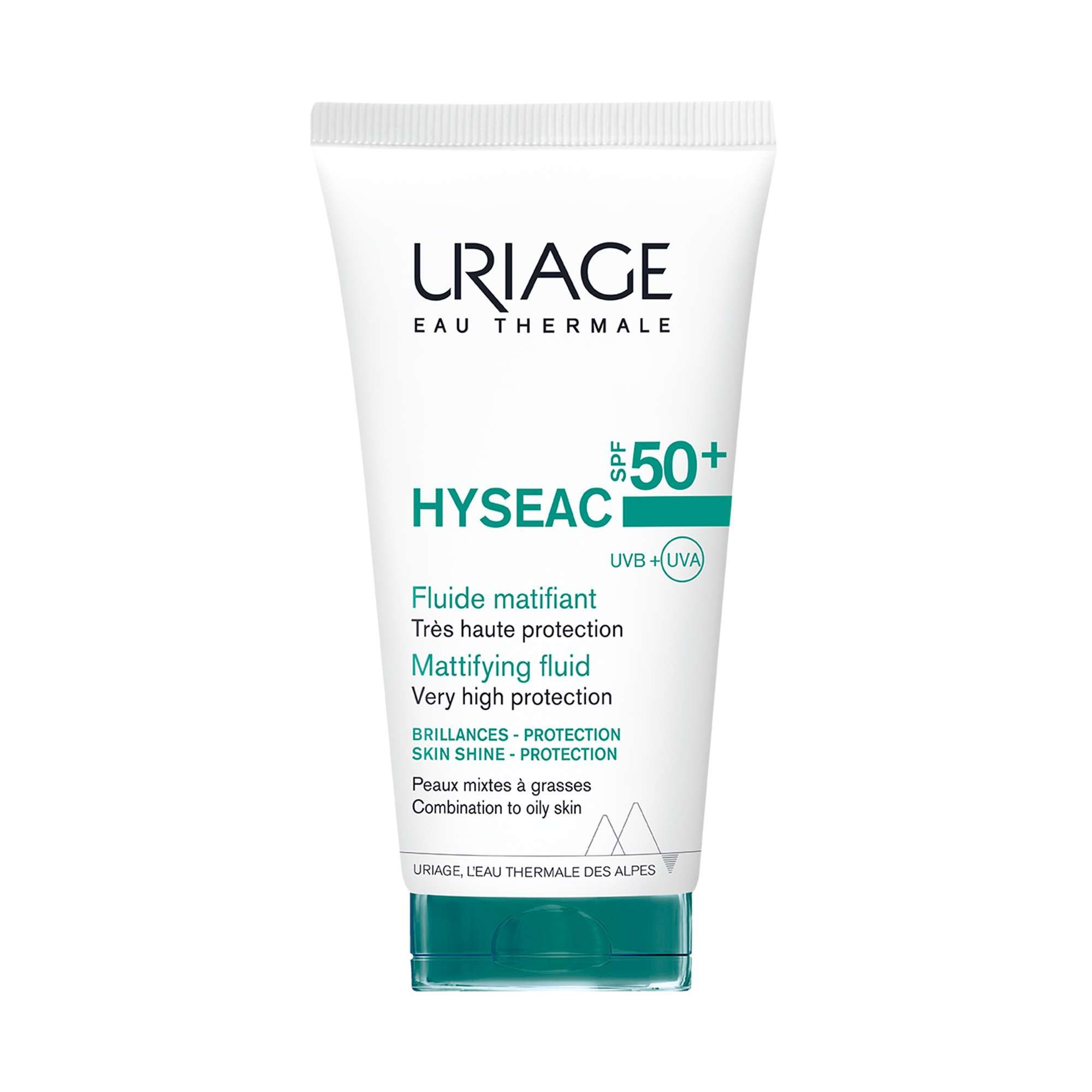 Изображение товара Эмульсия для комбинированной и жирной кожи SPF50+ Hyseac Uriage 50 мл Изображение товара Эмульсия для комбинированной и жирной кожи SPF50+ Hyseac Uriage 50 мл