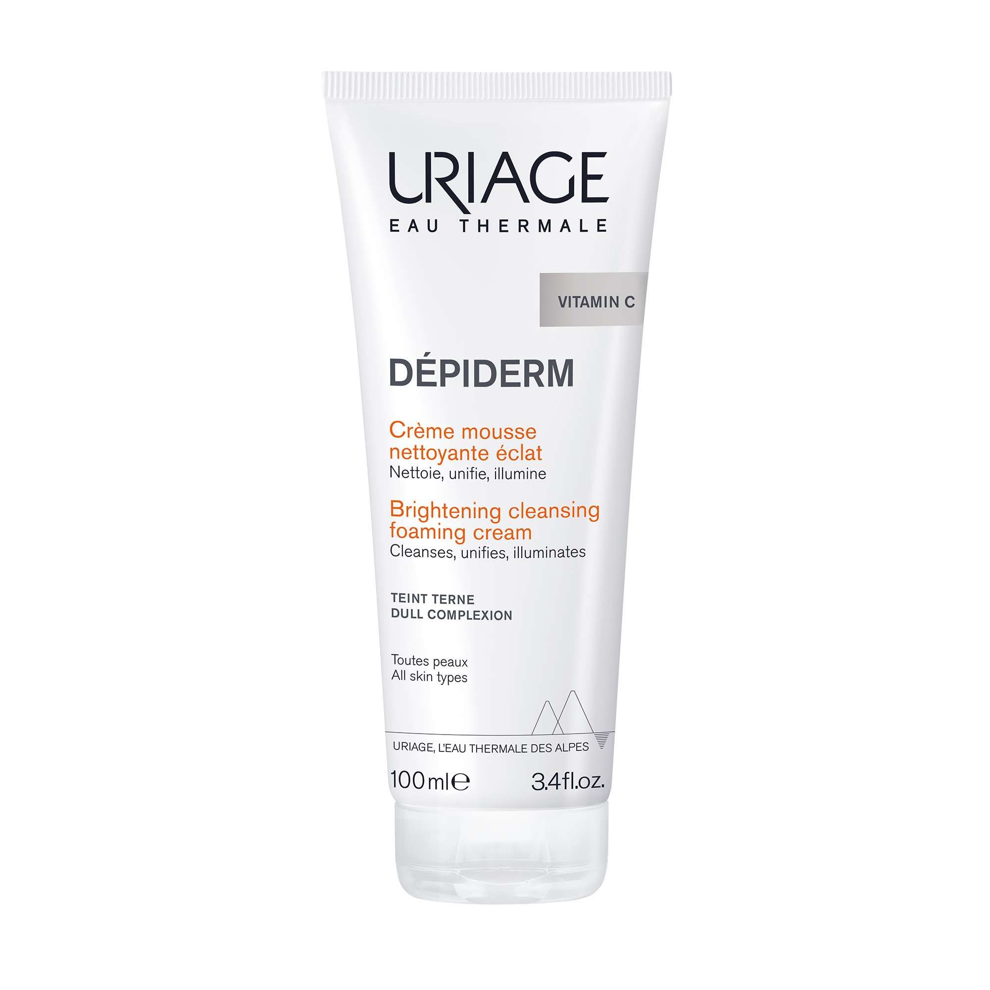 Изображение товара Очищающий крем-мусс Depiderm Uriage 100мл гипоаллергенное средство