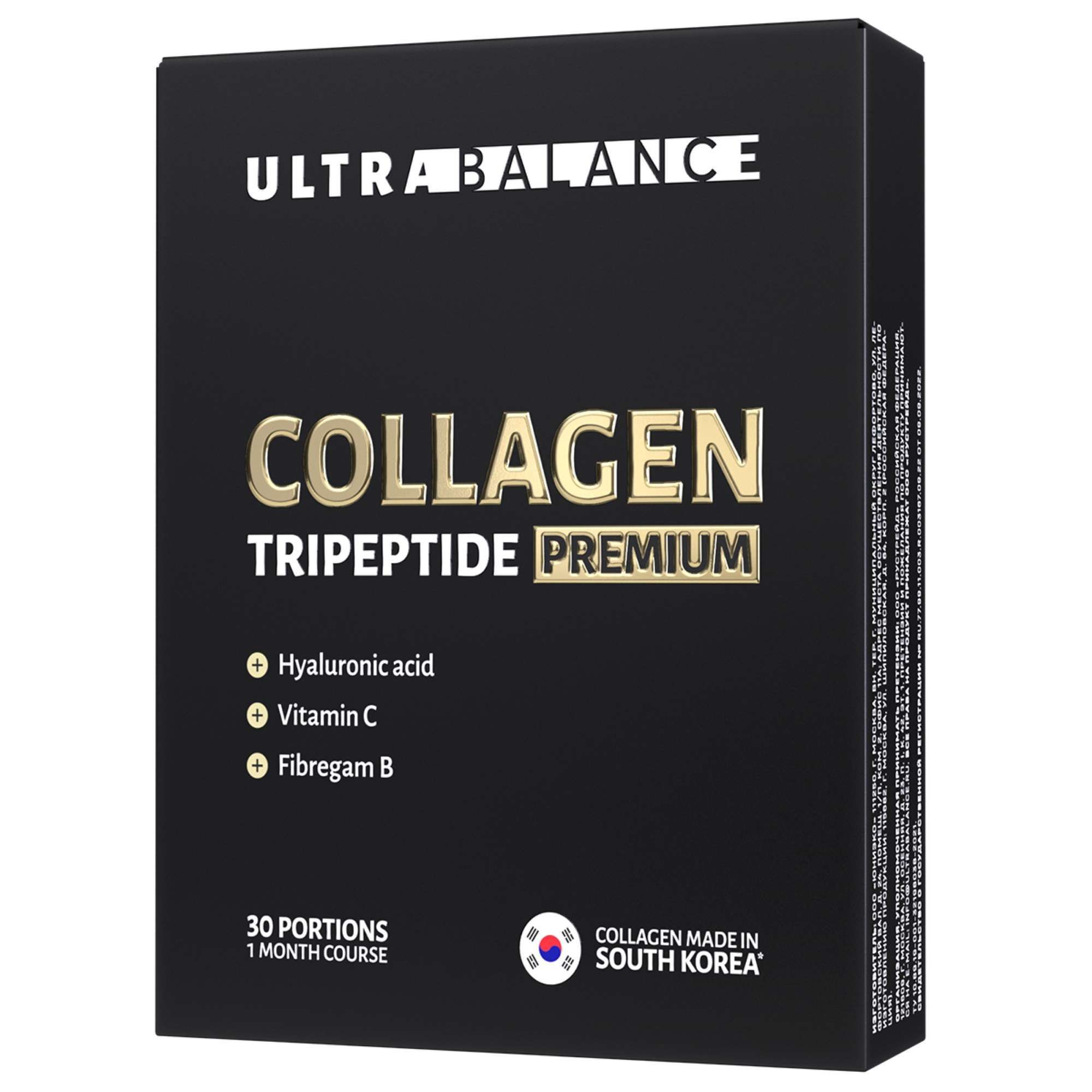 Изображение товара Коллаген Tripeptide Premium UltraBalance/УльтраБаланс порошок саше-пакет 1,9г 30шт