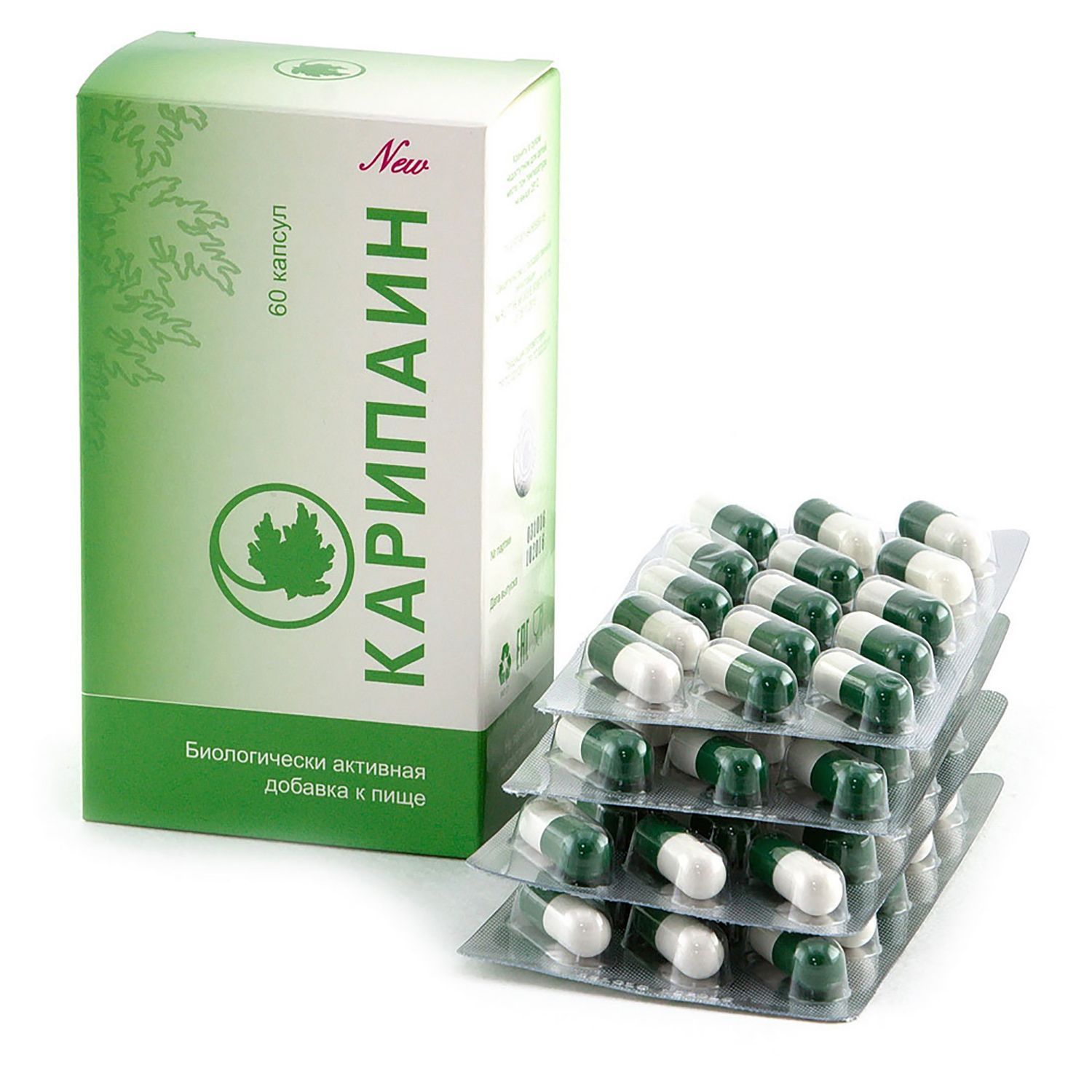 Изображение товара Карипаин капсулы 700мг 60шт