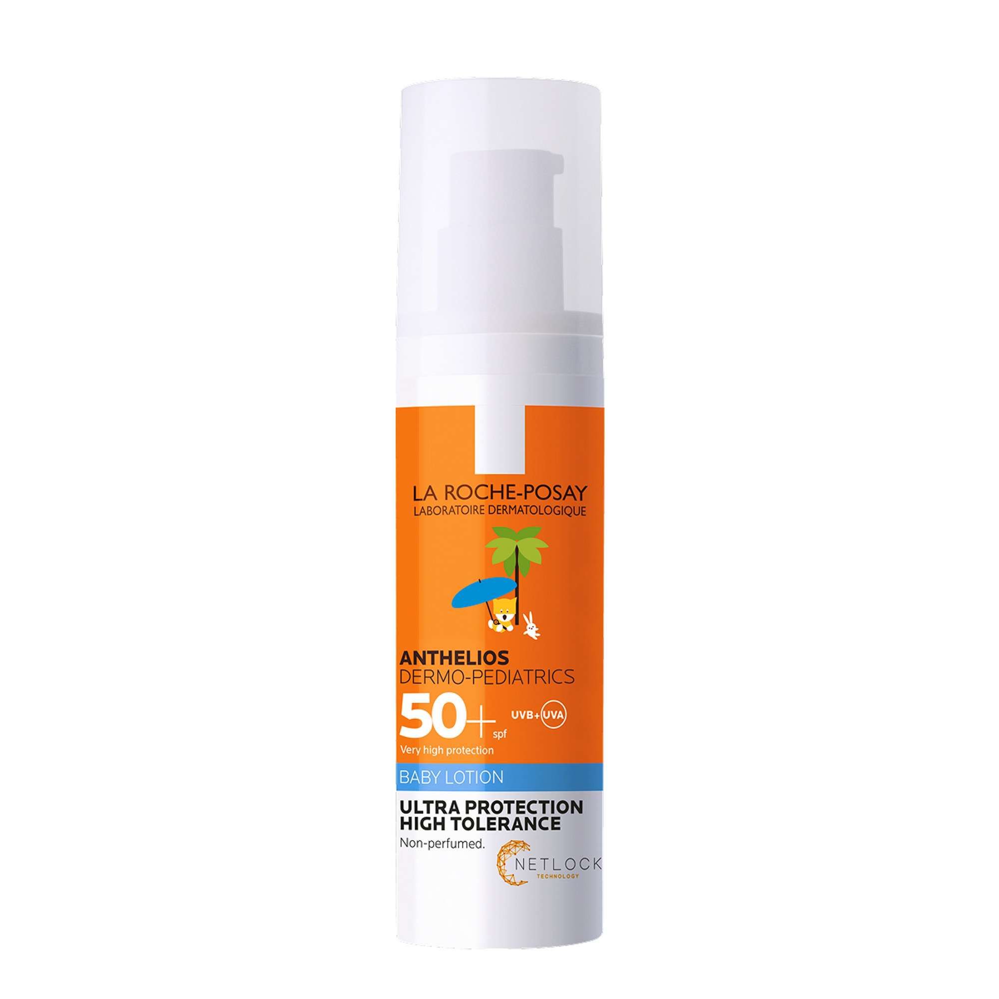 Изображение товара Молочко солнцезащитное для младенцев и детей SPF50+ Dermo-Baby Anthelios La Roche Posay/Ля рош позе фл. 50мл (M0515420)