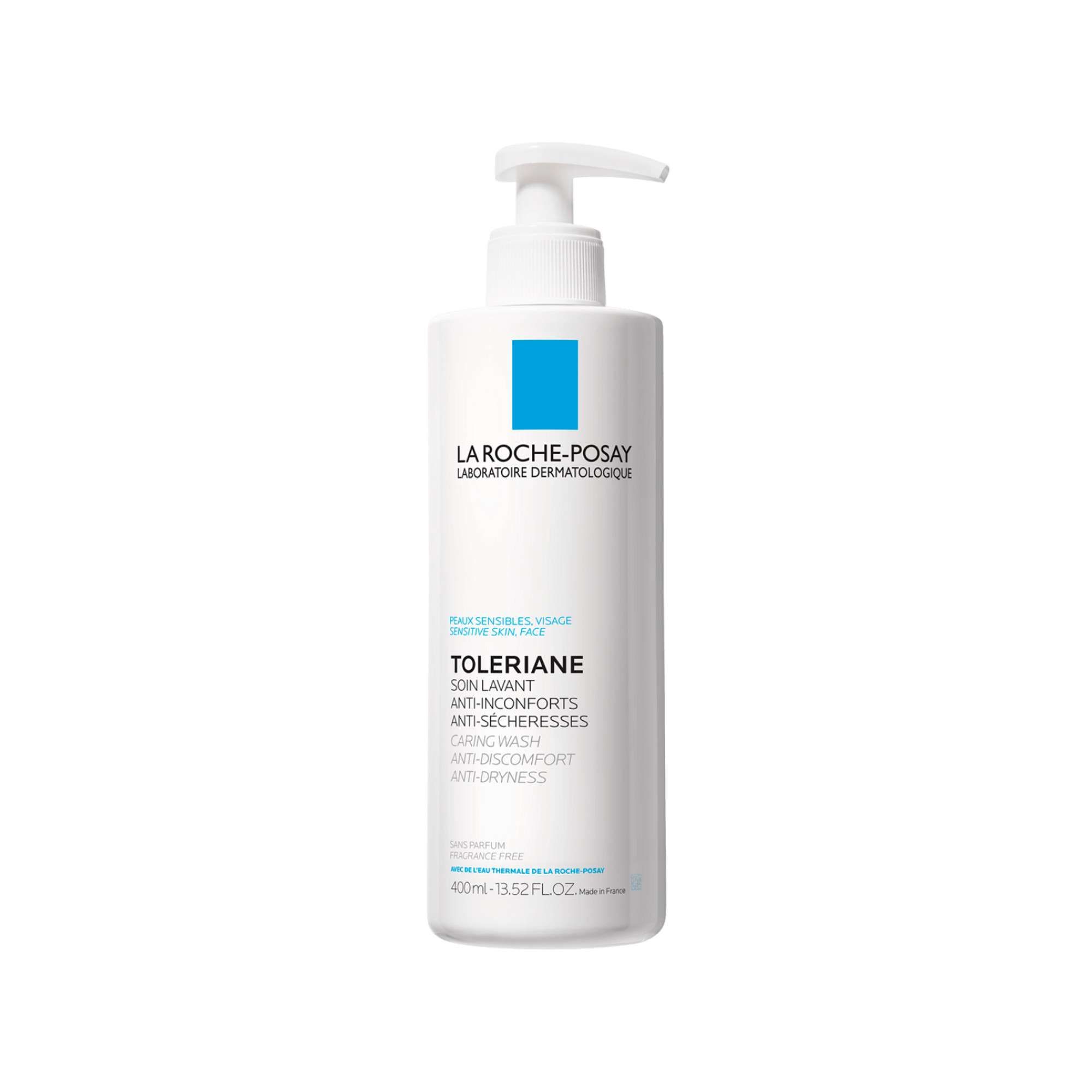 Изображение товара Крем-гель для умывания Toleriane Caring Wash La Roche Posay 400 мл для чувствительной кожи Изображение товара Крем-гель для умывания Toleriane Caring Wash La Roche Posay 400 мл для чувствительной кожи