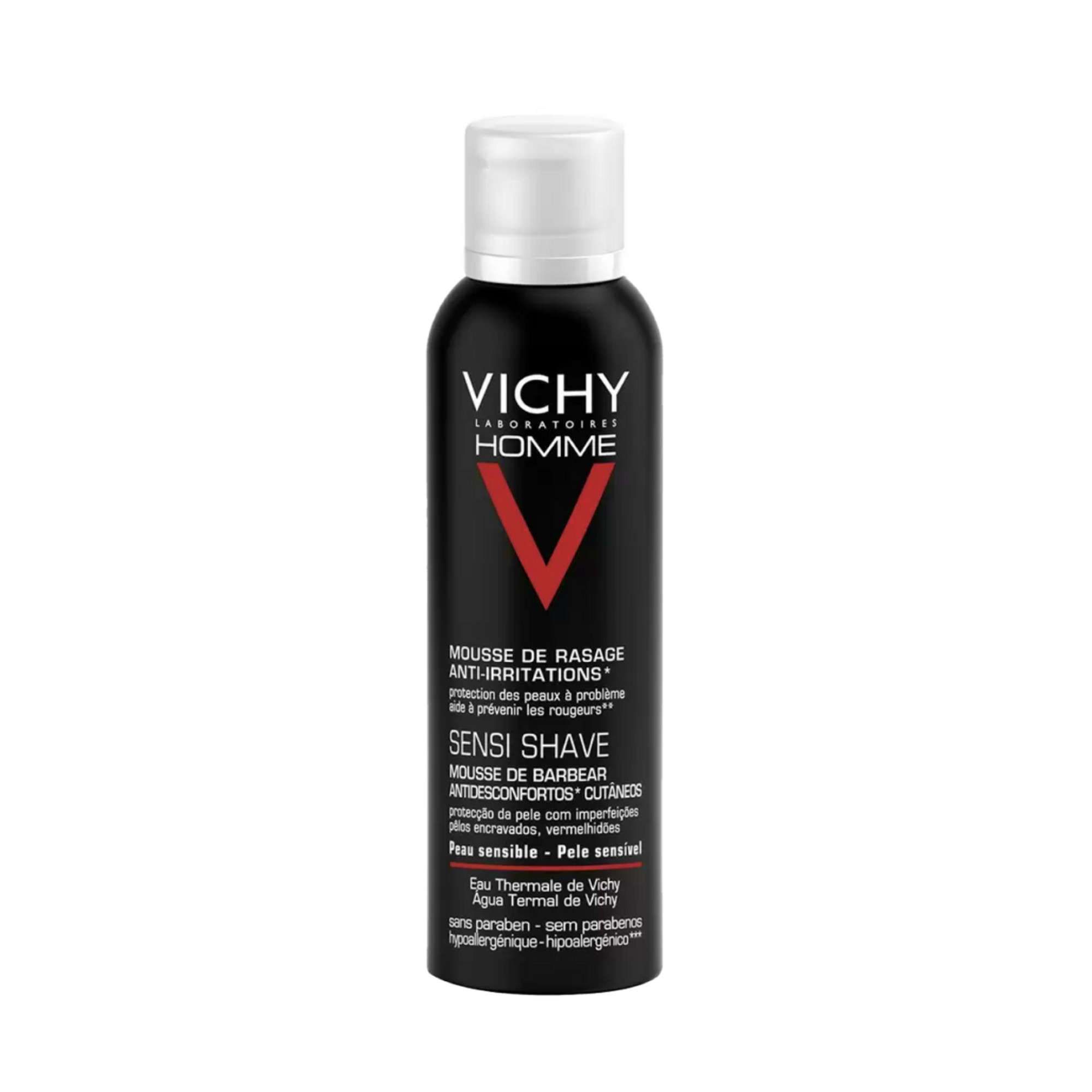Изображение товара Пена для бритья против раздражения кожи Homme Vichy 200 мл Гипоаллергенная