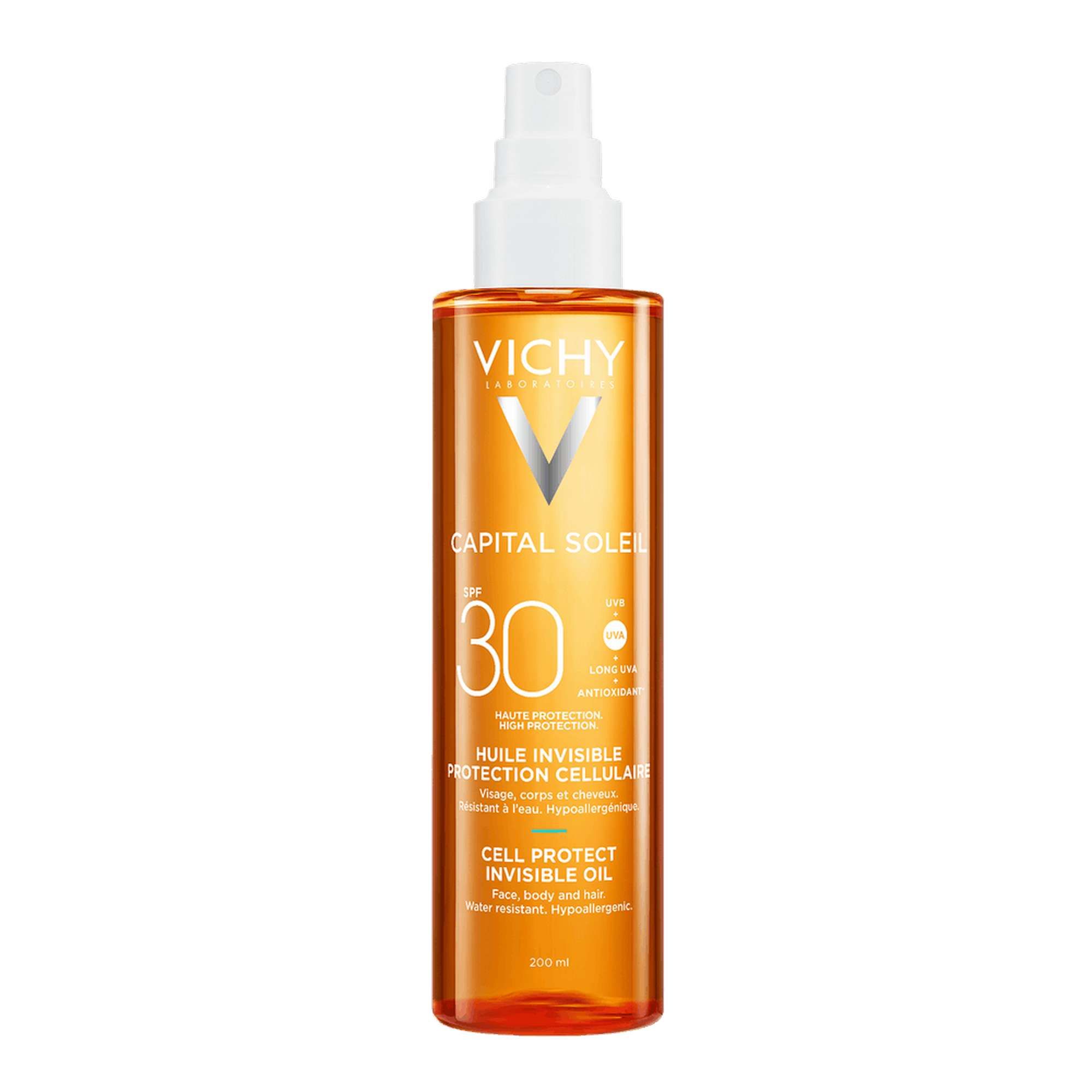 Изображение товара Солнцезащитное масло Vichy Capital Soleil SPF30 200 мл Изображение товара Солнцезащитное масло Vichy Capital Soleil SPF30 200 мл