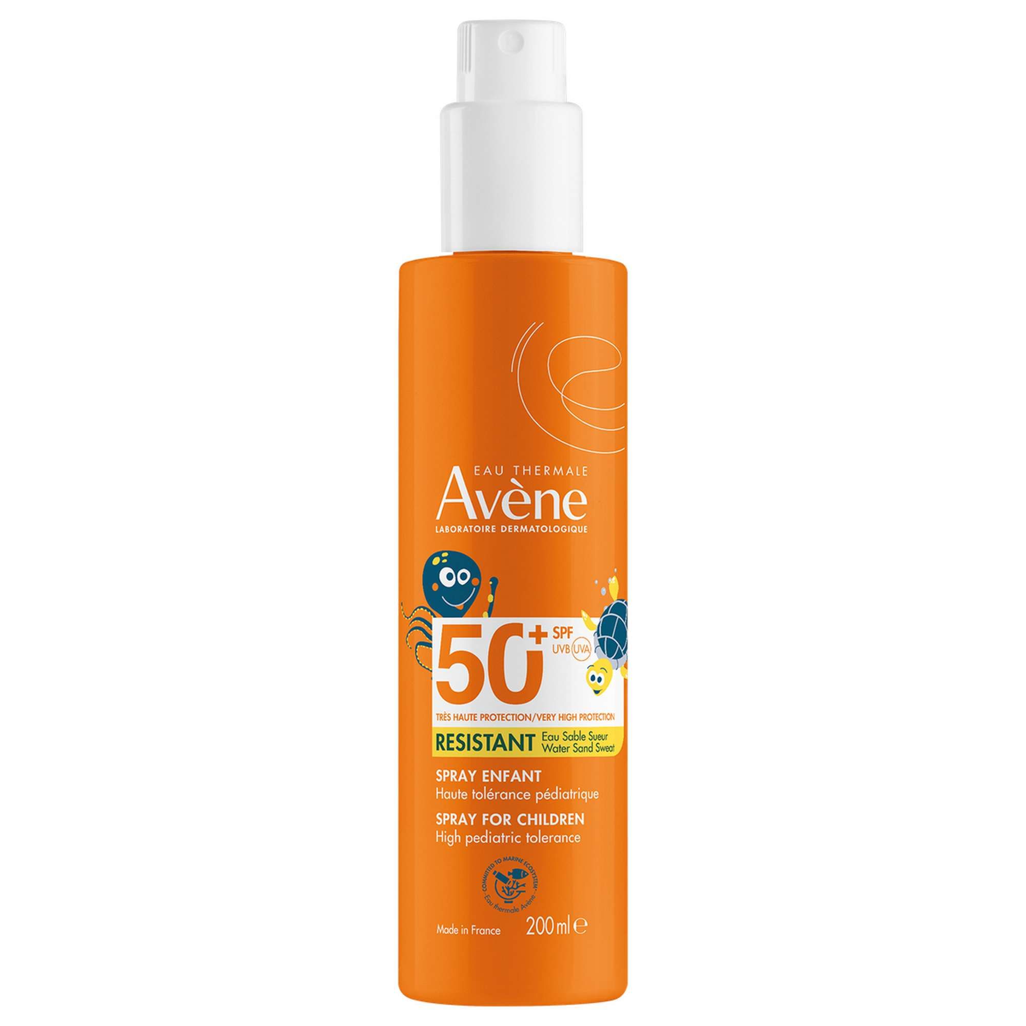 Изображение товара Детский солнцезащитный спрей SPF 50+ Avene 200 мл для чувствительной кожи Изображение товара Детский солнцезащитный спрей SPF 50+ Avene 200 мл для чувствительной кожи