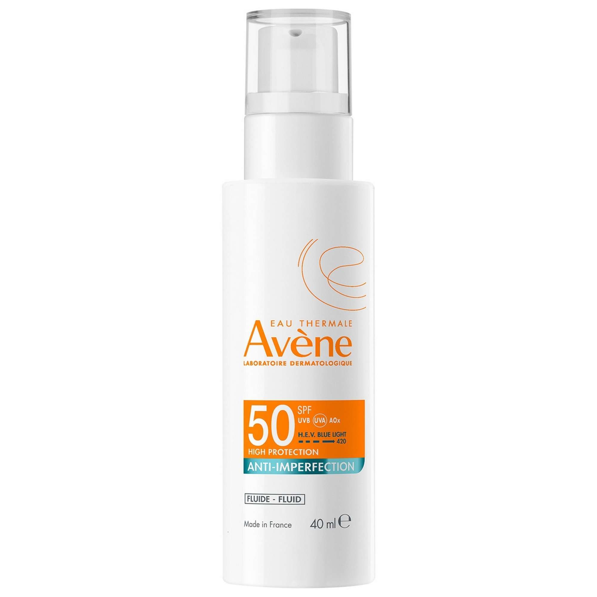 Изображение товара Флюид солнцезащитный против несовершенств SPF50 Anti-imperfection Avene/Авен фл. 40мл Изображение товара Флюид солнцезащитный против несовершенств SPF50 Anti-imperfection Avene/Авен фл. 40мл