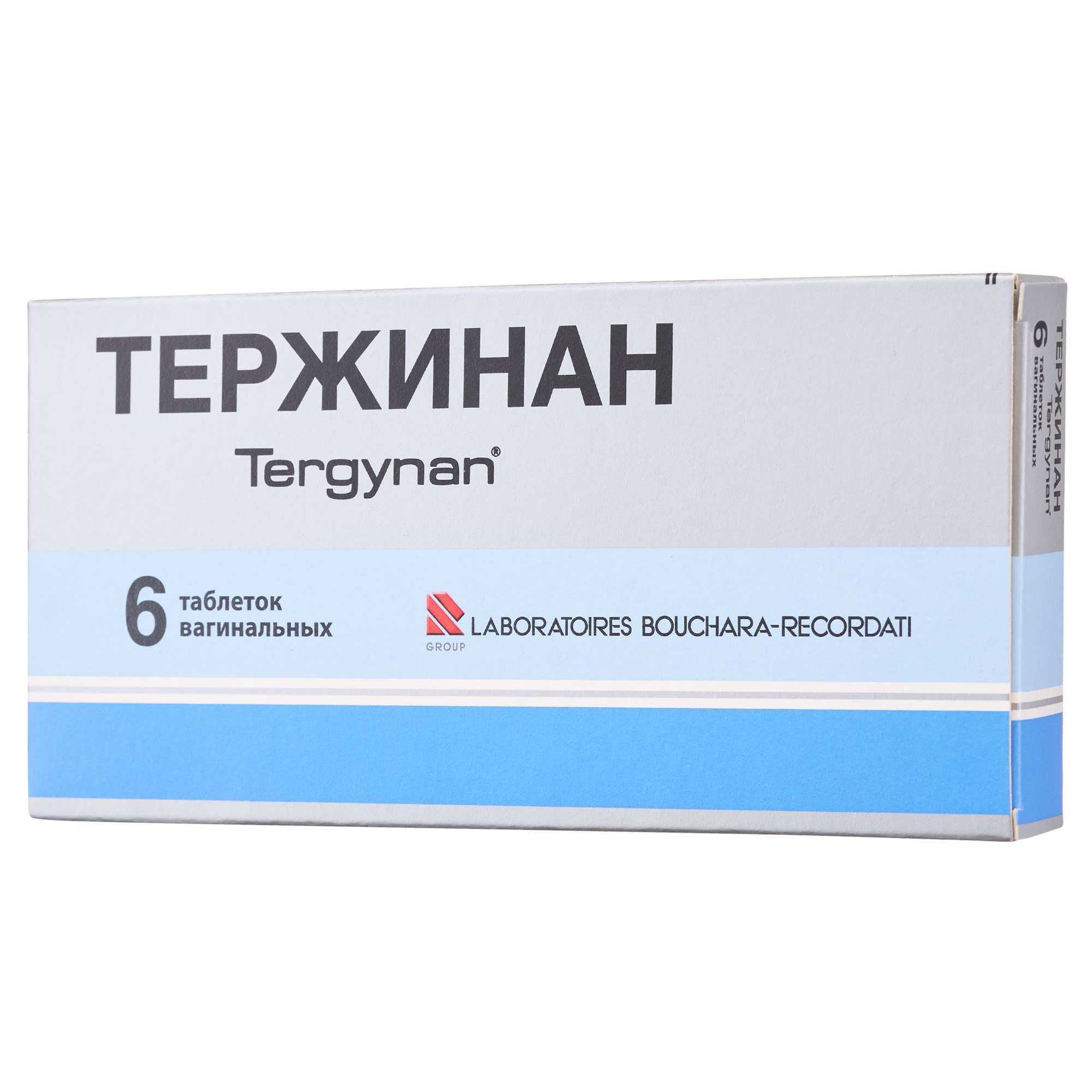 Изображение товара Тержинан вагинальные таблетки 6 шт противомикробное и противогрибковое лечение