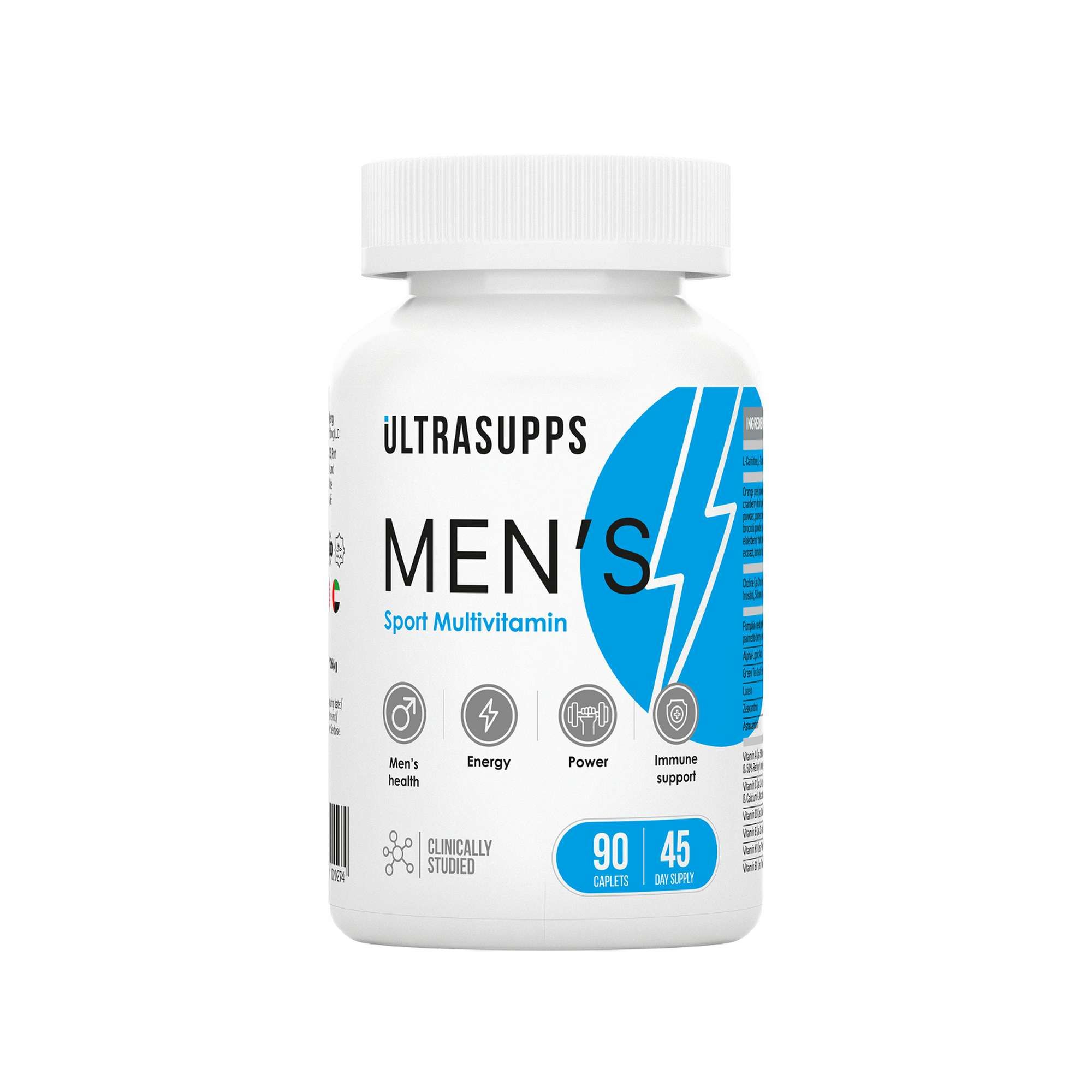 Изображение товара Менс Спорт Мультивитамин UltraSupps/Ультрасаппс таблетки 1404,5мг 90шт Изображение товара Менс Спорт Мультивитамин UltraSupps/Ультрасаппс таблетки 1404,5мг 90шт