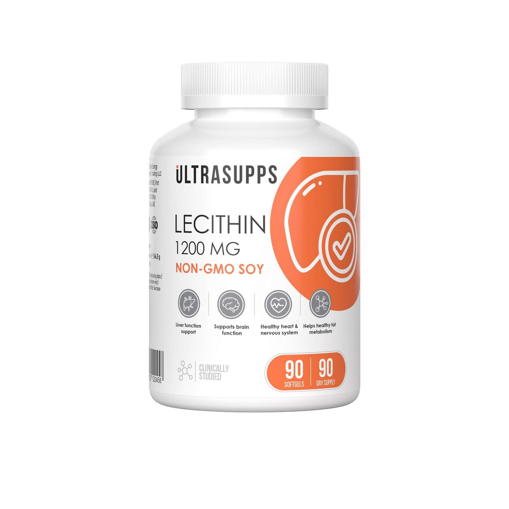 Изображение товара Лецитин UltraSupps/Ультрасаппс капсулы 1850мг 90шт Изображение товара Лецитин UltraSupps/Ультрасаппс капсулы 1850мг 90шт