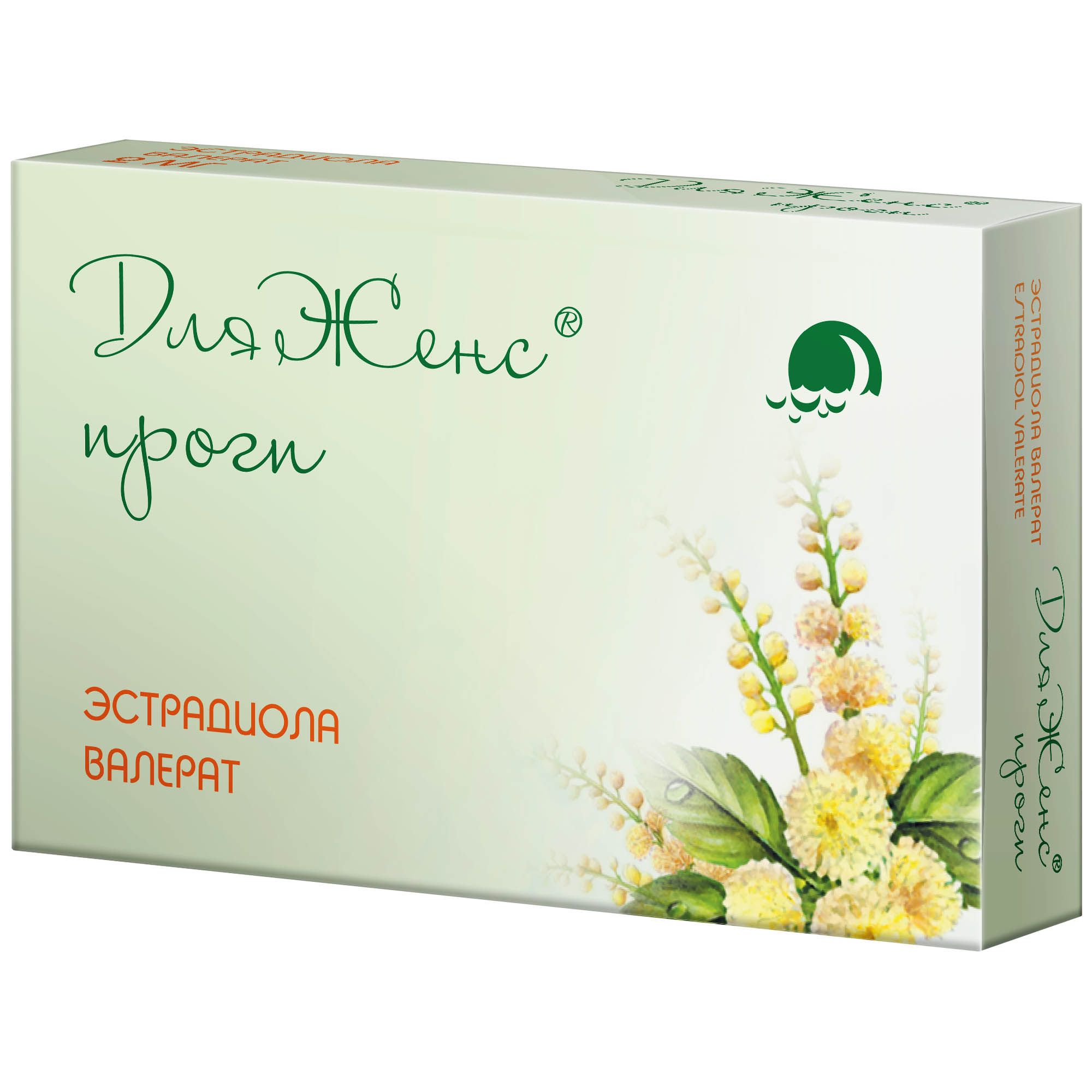 Изображение товара ДляЖенс проги таблетки, покрытые пленочной оболочкой 2мг 21шт