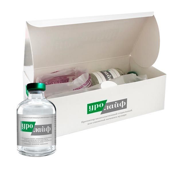 Изображение товара Протектор вязкоэластичный стерильный для слизистой мочевого пузыря (состав 2) Уролайф 50мл