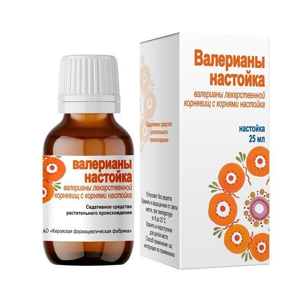 Изображение товара Валериана настойка 25мл