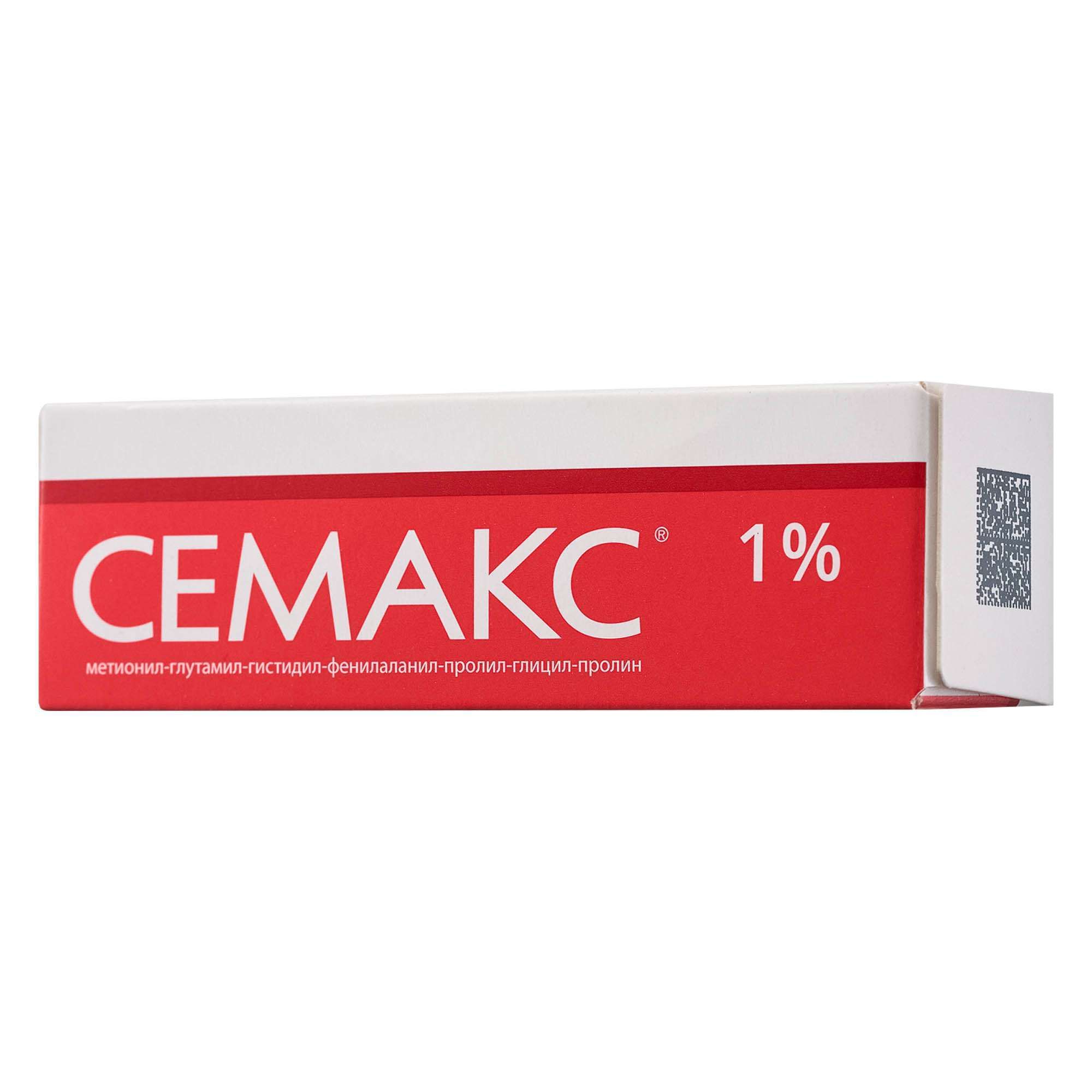 Изображение товара Семакс капли назальные 1% 3 мл для улучшения мозговой активности