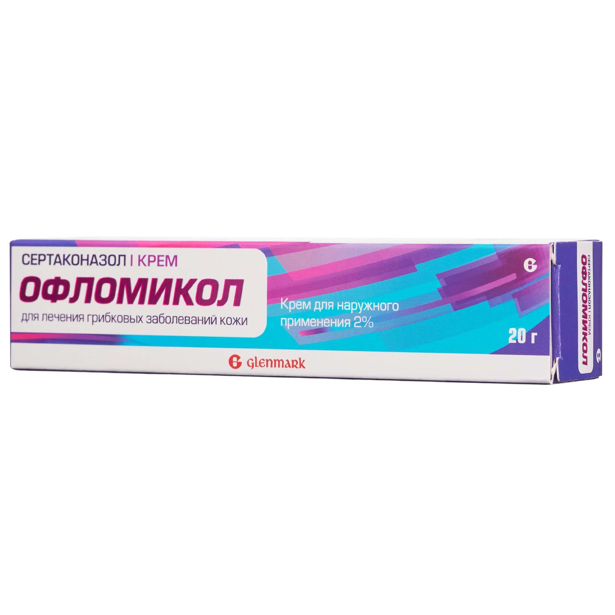 Изображение товара Офломикол крем д/нар. 2% 20 г противогрибковое средство Изображение товара Офломикол крем д/нар. 2% 20 г противогрибковое средство