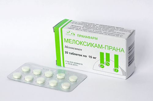 Мелоксикам-Прана таблетки 15мг 20шт Мелоксикам-Прана таблетки 15мг 20шт