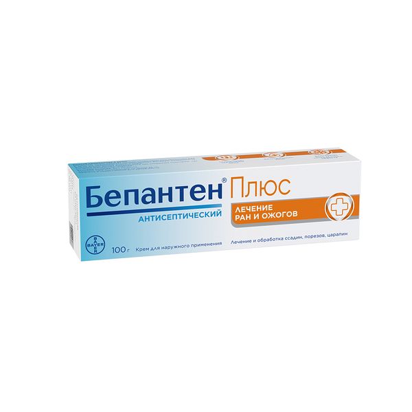 Бепантен Плюс крем для наружного применения, для лечения повреждений кожи 5%+0,5% 100г Bayer/Байер фото №2