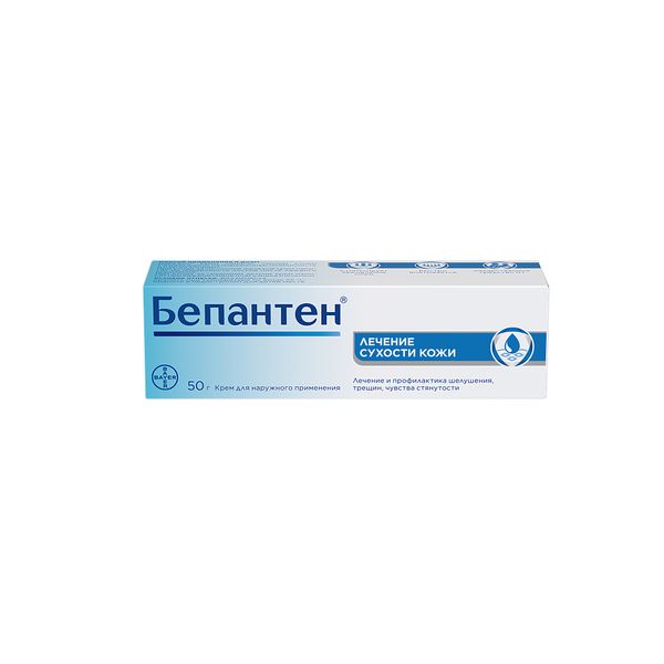Бепантен крем для наружного применения, для сухой кожи 5% 50г Bayer/Байер