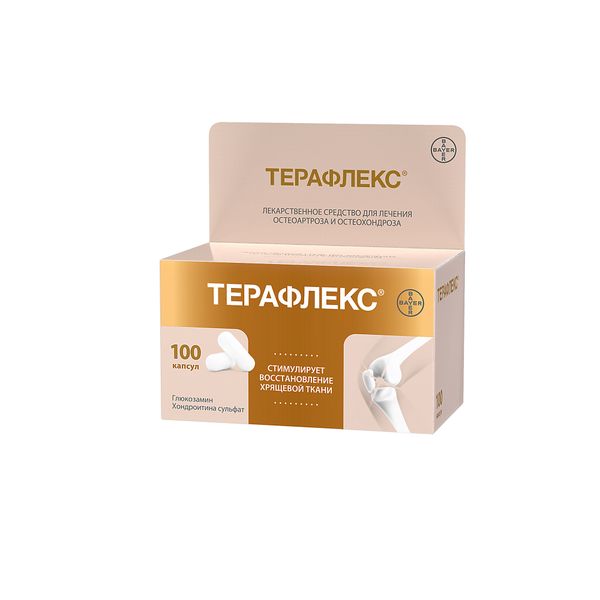 Терафлекс капсулы при боли в суставах 100шт Bayer/Байер фото №2