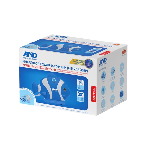 Ингалятор компрессорный детский CN-232 A&D/Эй энд Ди
