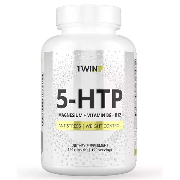 5-НТР (гидрокситриптофан) с магнием и витаминами группы В 1Win капсулы 550мг 120шт
