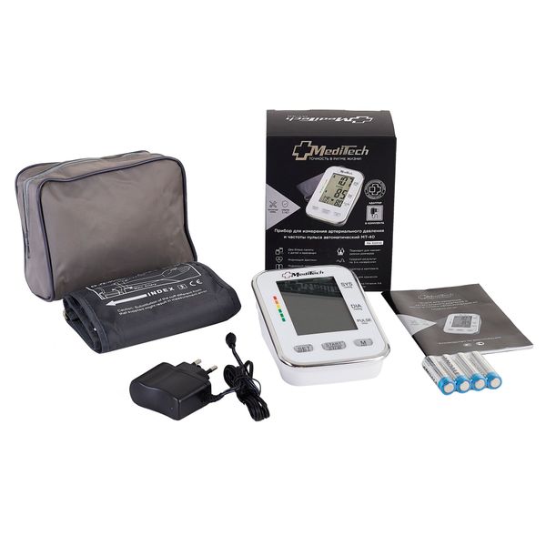 Тонометр автоматический с адаптером МТ-40 MediTech/МедиТех фото №3