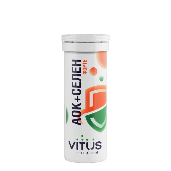 Антиоксидантный комплекс+Селен Форте VITUSpharm таблетки быстрорастворимые 3,5г 10шт