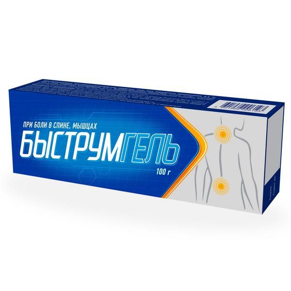 Быструмгель гель для наружного применения 2,5% 100г фото №2