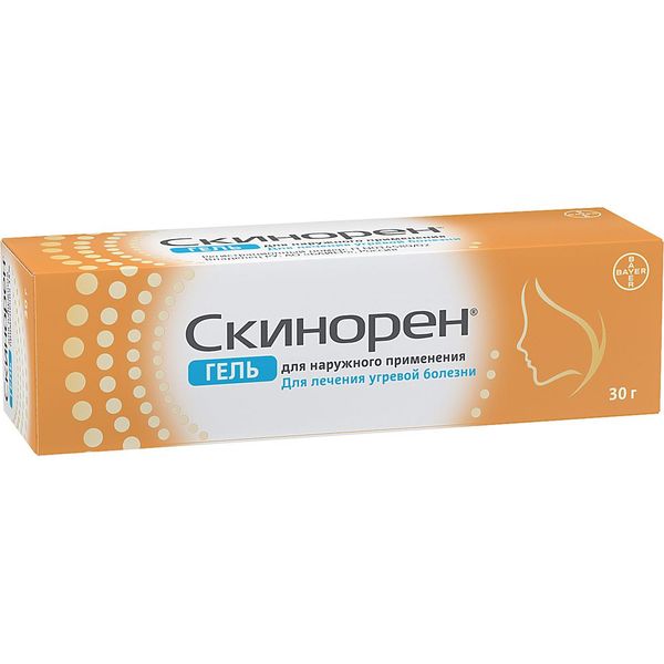 Скинорен гель для наружного применения 15% 30г