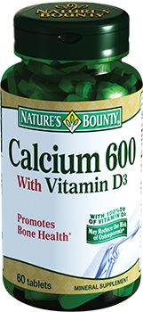 Кальций 600 с витамином Д3 Nature's Bounty/Нэйчес баунти таблетки 60шт фото №2