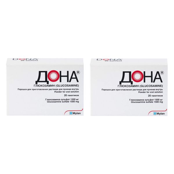 2Х Дона порошок для приг. раствора для внут. прим. 1,5г 20шт