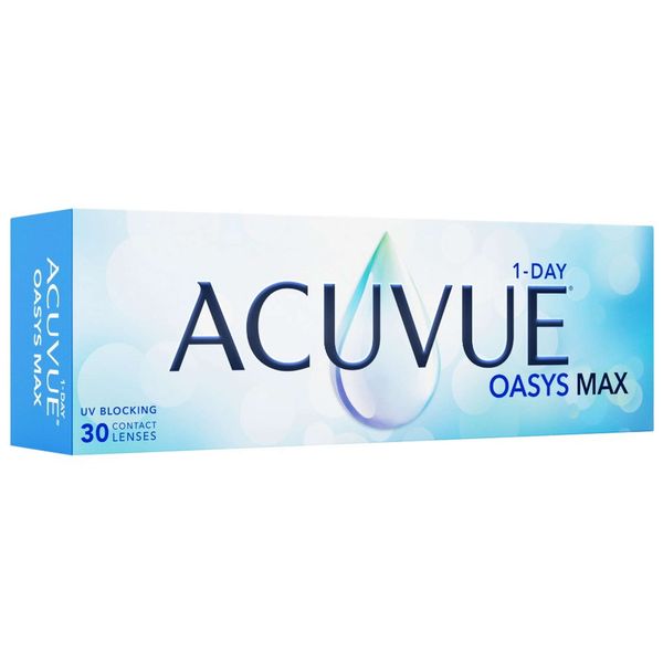 Линзы контактные однодневные Acuvue 1 Day Oasys Max (-4.25/8.5/14.3) 30шт фото №2