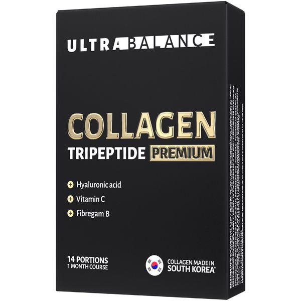Коллаген низкомолекулярный Tripeptide Premium UltraBalance/УльтраБаланс порошок саше 14шт