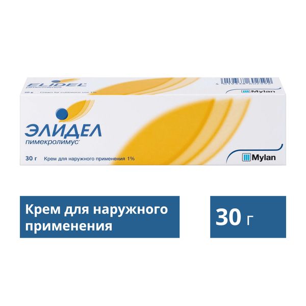 Элидел крем для наруж. прим. 1% туба 30г фото №2