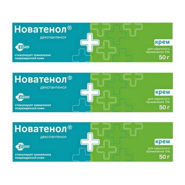 3Х Новатенол крем для наружного применения 5% 50г