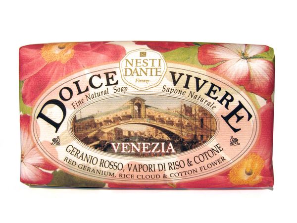Мыло твердое туалетное Venezia Dolce vivere Nesti Dante/Нести Данте 250г