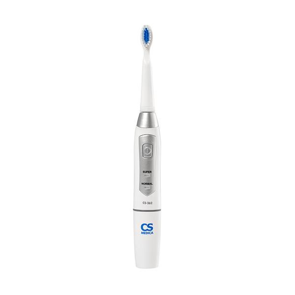 Щетка зубная электрическая звуковая с 2 насадками CS-262 CS Medica/СиЭс Медика