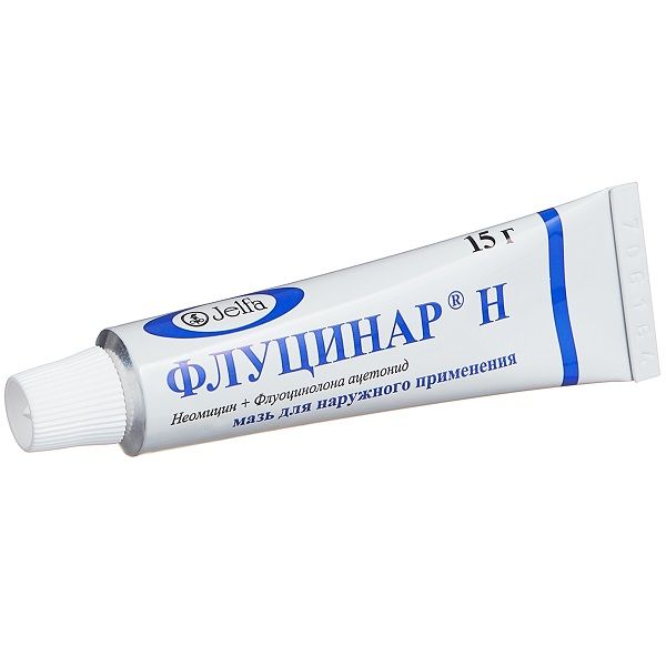 Флуцинар Н мазь для наружного применения туба 15г фото №3