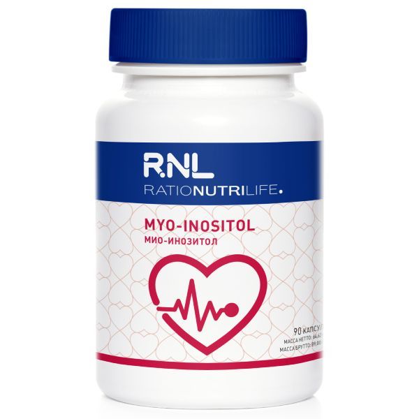 Мио-инозитол RatioNutriLife капсулы 718мг 90шт