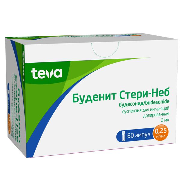 Буденит Стери-Неб сусп. д/инг. дозированная 0,25мг/мл 2мл 60шт фото №3
