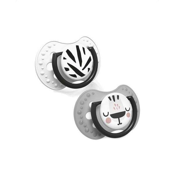 Пустышка силиконовая динамическая 6-18 мес. Salt&Pepper Lovi/Лови 2шт